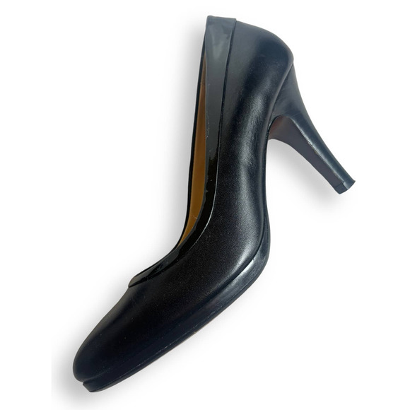 Cole Haan Nike Air Platform Pump Heels | Black | Womens 9.5 - Picture 9 of 13
